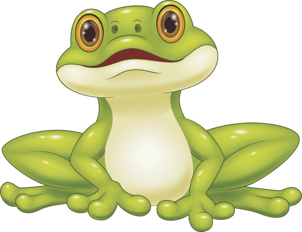 卡通可爱的青蛙图片下载