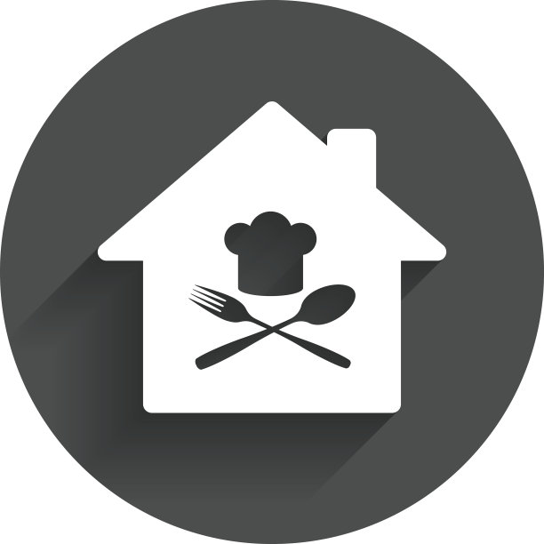 餐厅图标。厨师的帽子的迹象。烹饪的象征图片下载