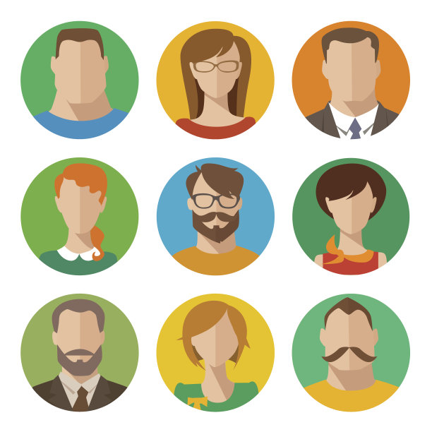 向量平淡的角色图片下载