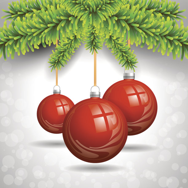 圣诞贺卡。矢量插图。图片下载