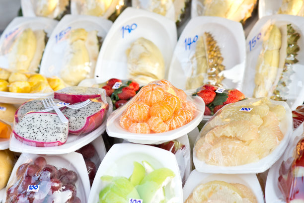 包装中的新鲜水果图片下载