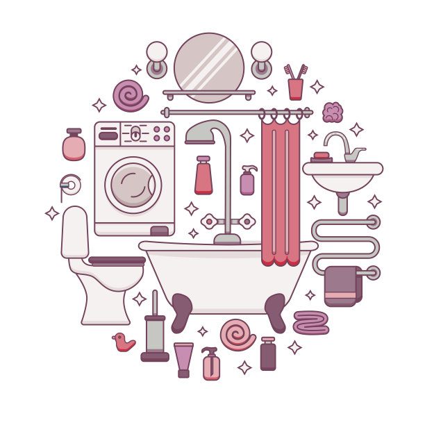 浴设备图标图片下载