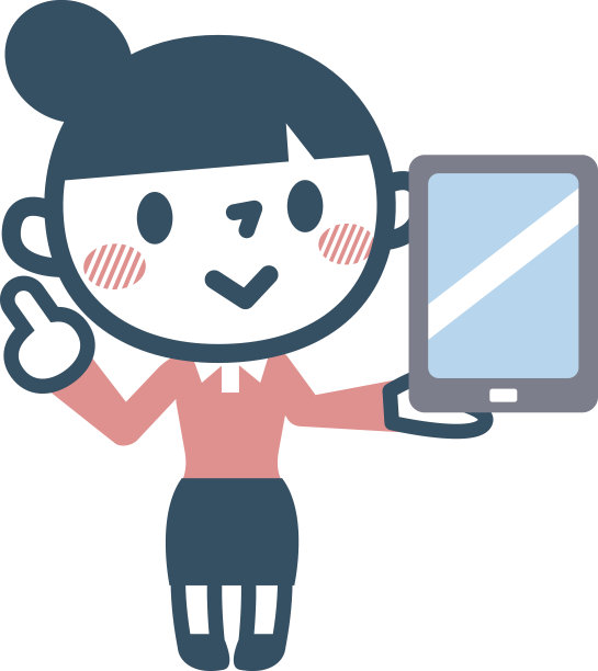 一个年轻女人和一个液晶片图片下载