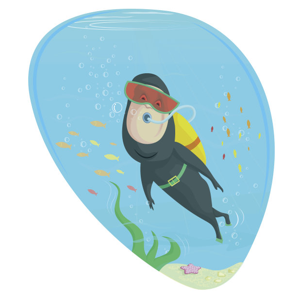 水下潜水员图片下载