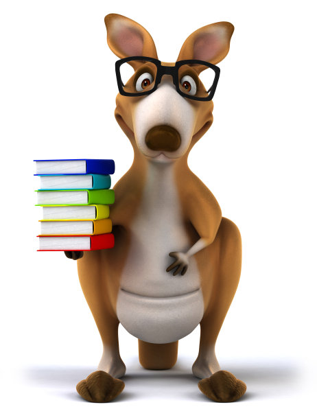 有趣的袋鼠图片下载