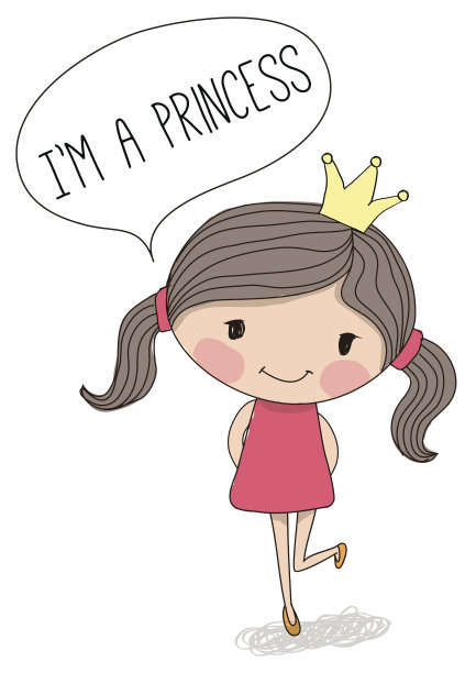 可爱的公主图片下载