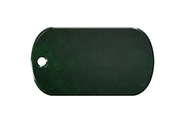 绿色碳纤维狗牌图片下载