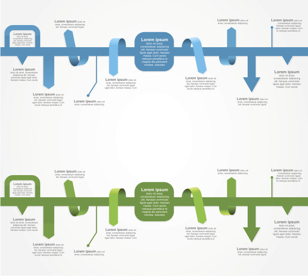 用于业务设计的信息图表模板。图片下载