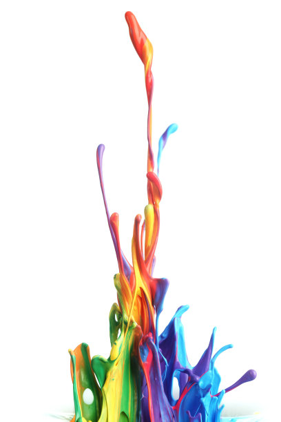 丰富多彩的油漆溅图片下载