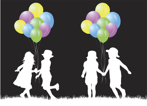 孩子的轮廓图片下载