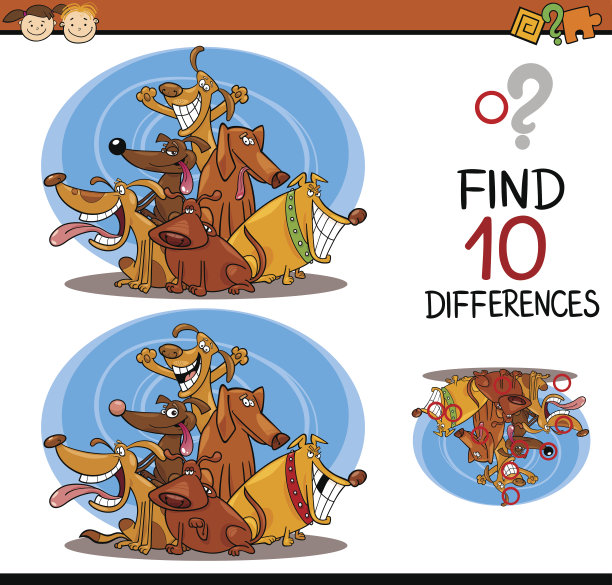 寻找差异卡通任务图片下载