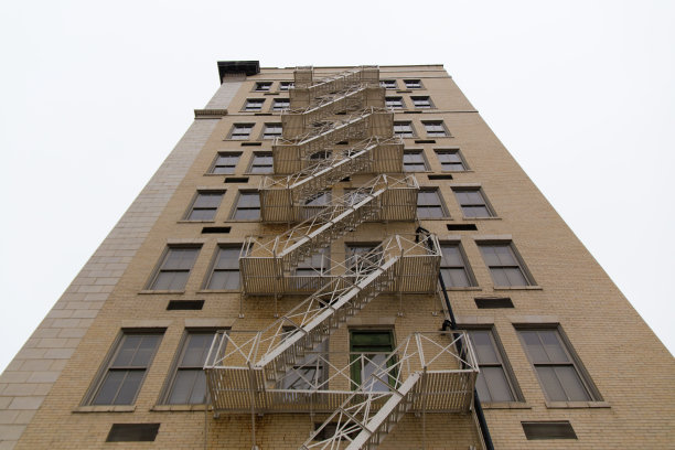 建筑火灾逃生图片下载