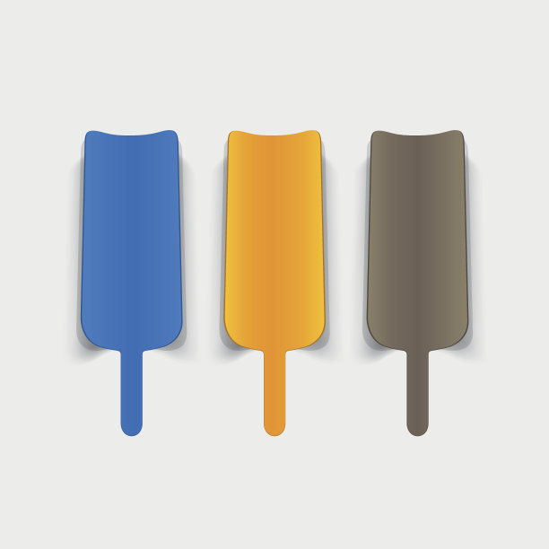 真实的纸贴纸:爱斯基摩派图片下载