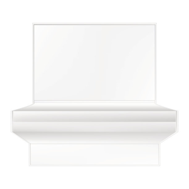 白色灰色POS POI室外/室内3D显示器图片下载