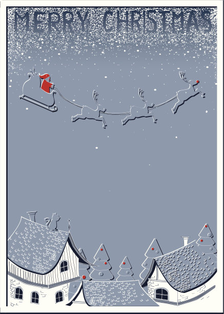 圣诞明信片图片下载