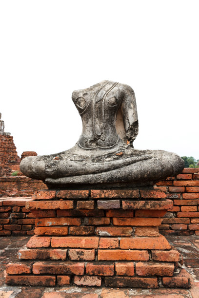 破碎的佛像图片下载