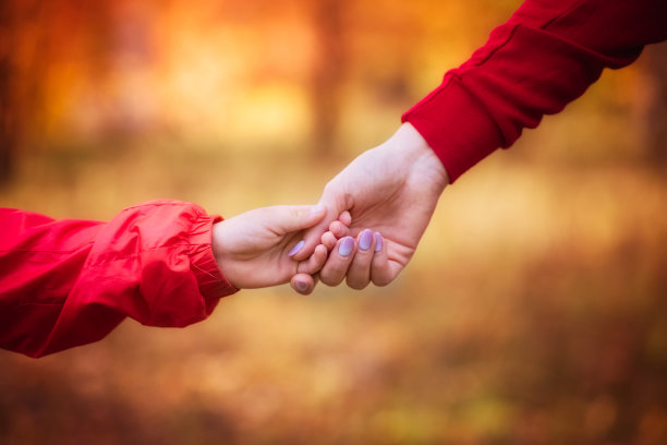 母亲和孩子的手图片下载