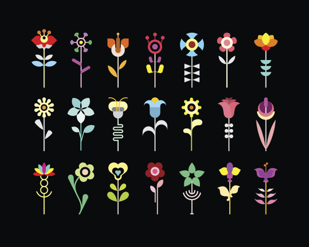 花朵图标设置图片下载