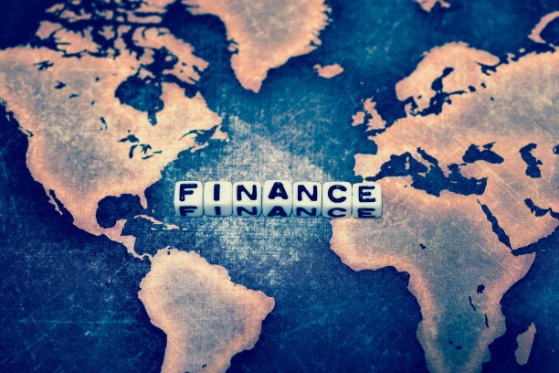 金融grunge世界地图图片下载