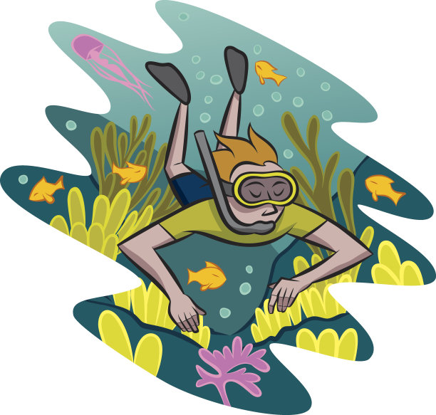 人浮潜图片下载