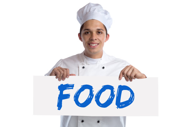 食物吃午餐晚餐餐厅厨师烹饪孤立图片下载