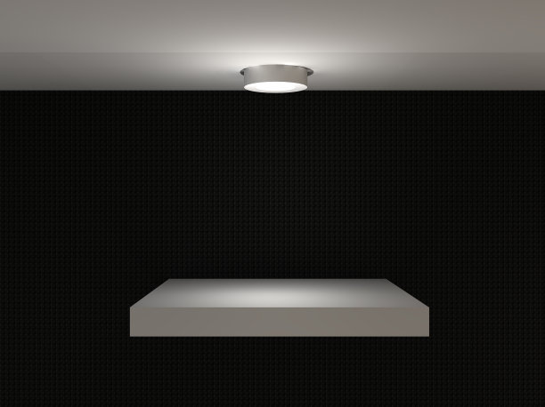 用于展览的空架子的插图图片下载