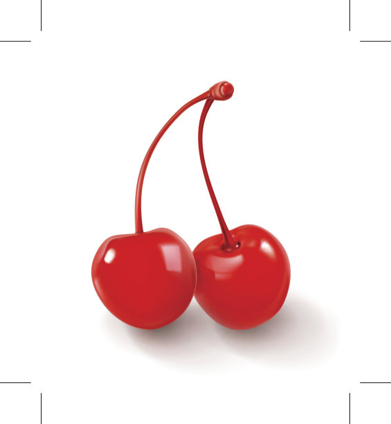 一对鸡尾酒用樱桃图片下载