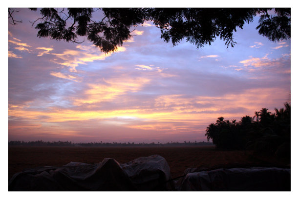红色的天空图片下载