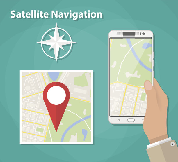 移动导航的概念图片下载