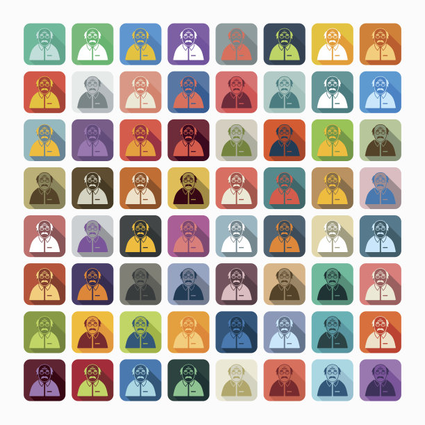 平面设计:老年人图片下载