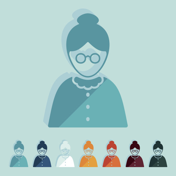 平面设计:老年人图片下载