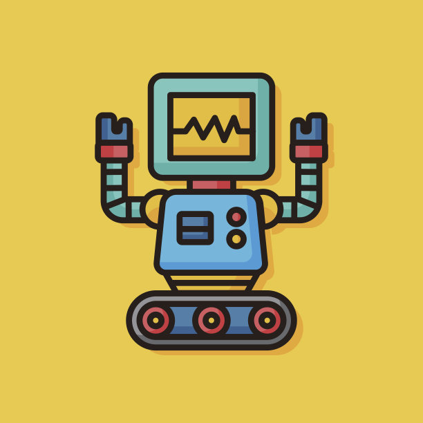 机器人机器矢量图标图片下载