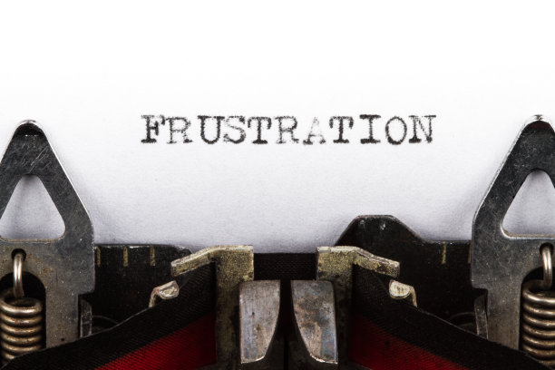 文本受挫的打字机图片下载