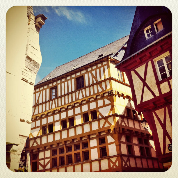 法国瓦纳镇的别墅图片下载