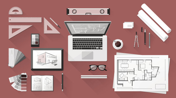 建筑师桌子图片下载