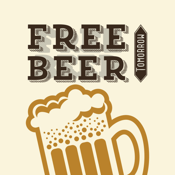 啤酒设计图片下载