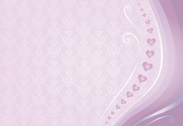粉红色的情人节卡片背景图片下载