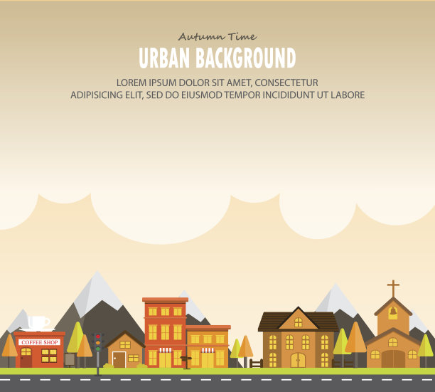 城市信息图图片下载