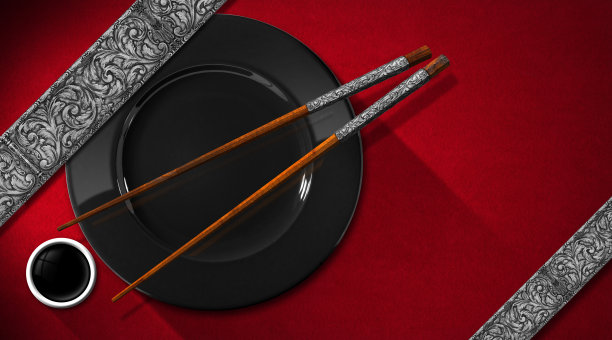 亚洲菜单与银花乐队图片下载