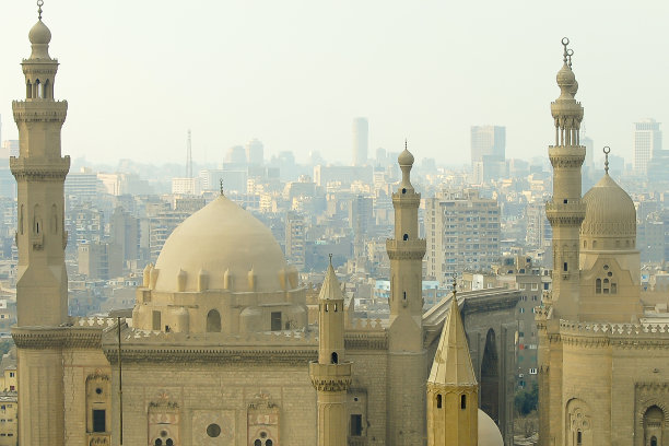 苏丹哈桑清真寺-伊斯兰学校 - 埃及开罗图片下载