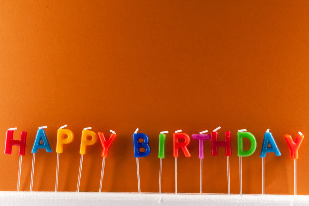 文本生日快乐图片下载