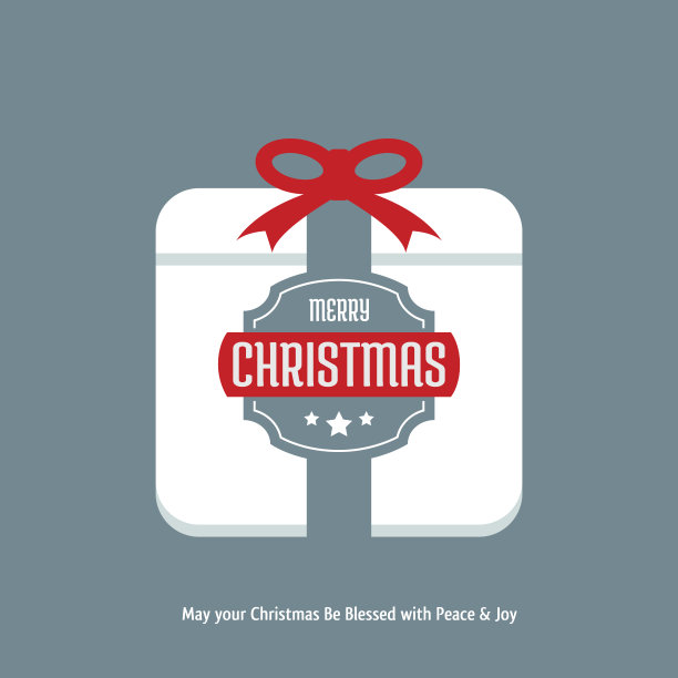 圣诞快乐，新年贺卡快乐。圣诞快乐刻字图片下载