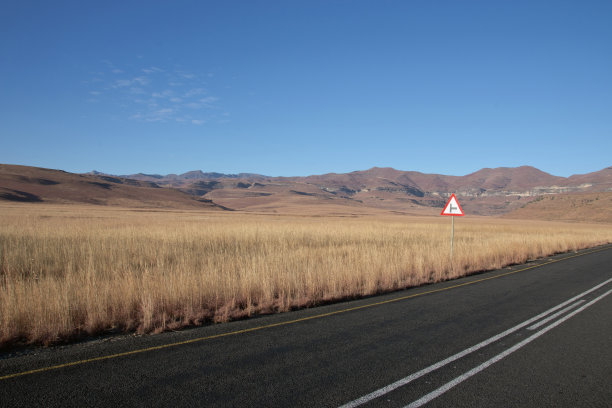 南非橙色自由州的乡村全景图片下载