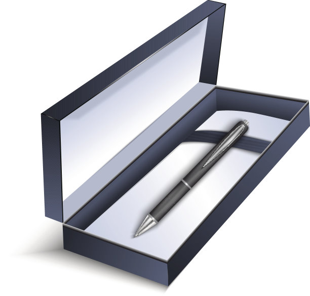 钢笔和礼盒图片下载