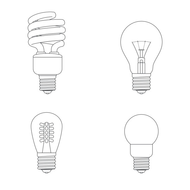 灯泡_螺帽e 27图片下载