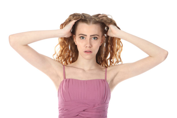 女孩很惊讶图片下载