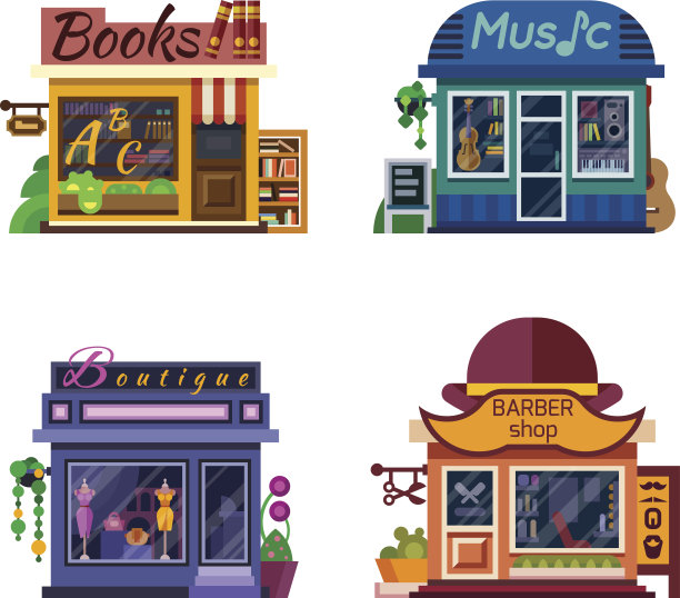 一套漂亮的商店#1图片下载