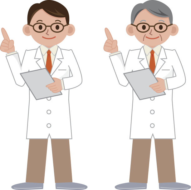 聪明的白大褂医生图片下载