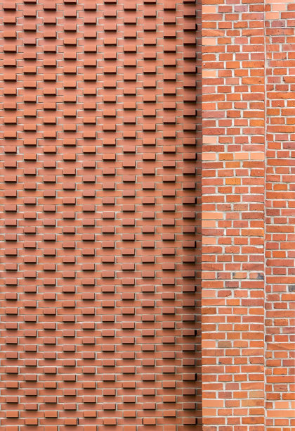 带图案的砖墙。图片下载