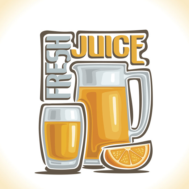 果汁矢量图图片下载